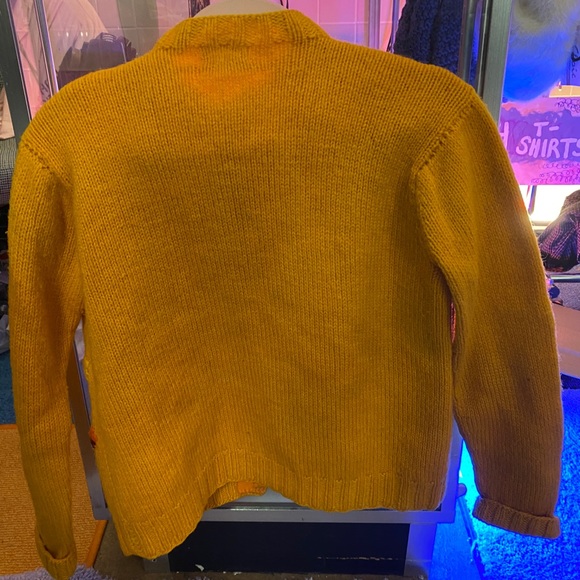 handmade wool cardigan - Picture 2 of 3